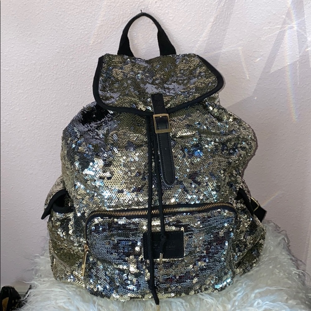 Victoria’s Secret PINK backpack two-toned sequin
